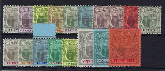 Image of Mauritius SG 138/55 UMM British Commonwealth Stamp